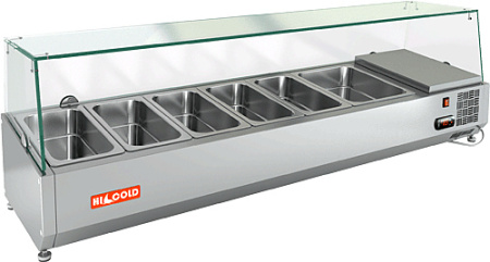 Холодильная витрина Hicold VRTG 1485 для PZE3