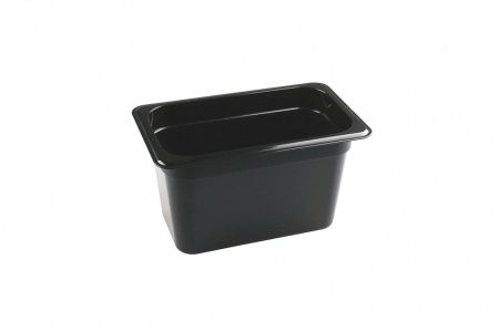 Гастроемкость RESTOLA 422101713 черная GN 1/4
