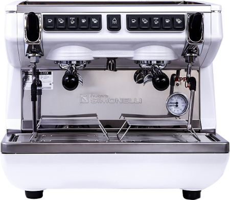 Кофемашина Nuova Simonelli Appia Life Compact 2GR V 220V  White+Economizer+High Groups