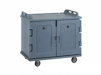 Тележка для доставки блюд Cambro MDС 1418S20 гран.-зелен.