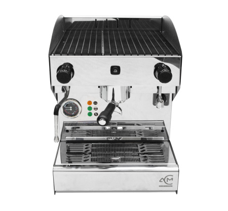 Кофемашина ACM Rounder Semiautomatica 1 GR INOX (ACMRD001SIX) + high cup
