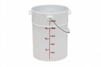 Ведро Cambro PWB22 бел.
