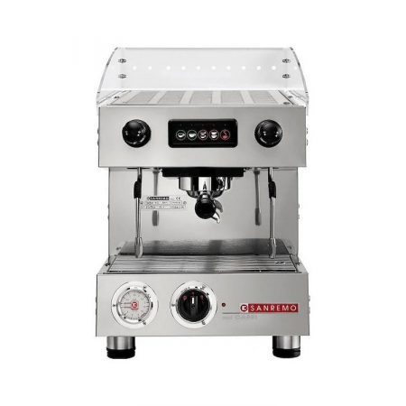 Кофемашина Sanremo Capri DLX 1гр. полуавтомат, чёрная