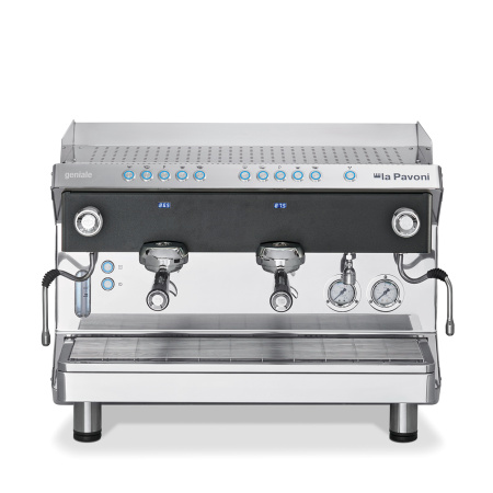Кофемашина La Pavoni GENIALE2VNEU, автомат, 2 гр., черный