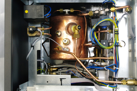 Кофемашина ACM Rounder Semiautomatica 1 GR INOX (ACMRD001SIX) + high cup