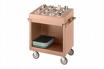 Тележка для тарелок Cambro TDCR12 коф.-беж.