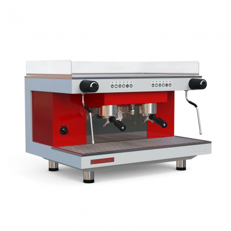 Кофемашина Sanremo Zoe 2 гр. 220В, полуавтомат, бело-красная