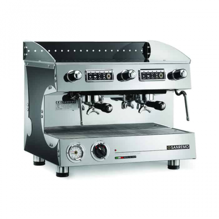 Кофемашина Sanremo Capri DLX 2 гр. автомат, чёрная