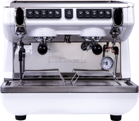 Кофемашина Nuova Simonelli Appia Life Compact 2GR V 220V  White+Economizer+Easy Cream+High Groups