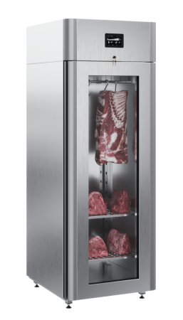Шкаф холодильный для вызревания мяса Polair CS107-Meat Тип 1 (со стеклянной дверью)