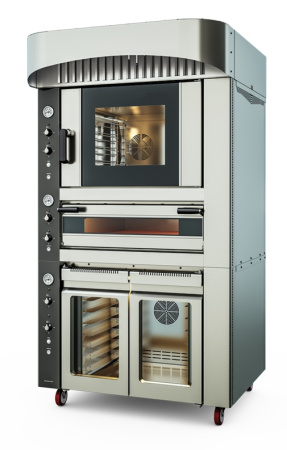 Комбинированный модуль Kocateq FR Combi M конвектомат, подовая печь и расстойка