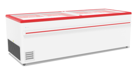 Ларь-бонета Frostor F 2500 B красный