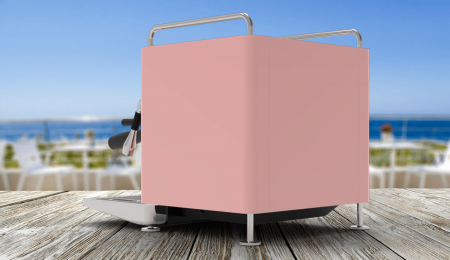 Кофемашина Sanremo Cube V Absolute 1 гр. полуавтомат, розовая