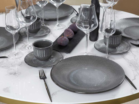 Тарелка KUTAHYA Panio Anthracite PAN17DU855A13, 170 мм