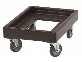 Тележка для термоконтейнеров Cambro CD 100 темн-корич.