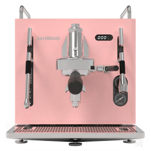 Кофемашина Sanremo Cube R Absolute 1 гр. автомат, розовая