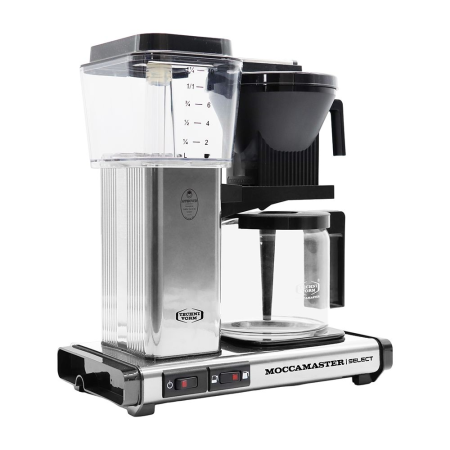 Кофеварка Moccamaster KBG741 глянцевое серебро