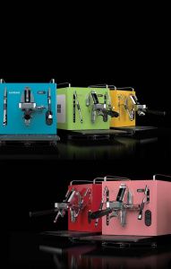 Кофемашина Sanremo Cube V Absolute 1 гр. полуавтомат, зеленая