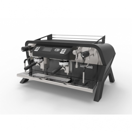 Кофемашина Sanremo F18 SB 2 гр. 220В автомат, чёрная матовая