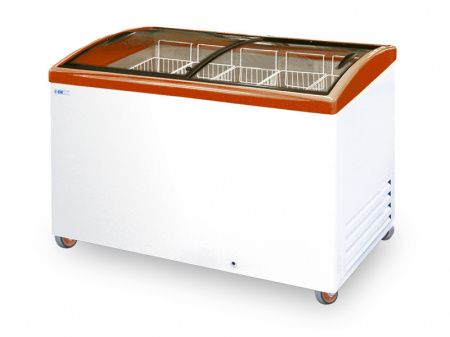Морозильный ларь Italfrost CF 400 CT красный