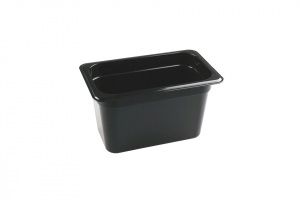 Гастроемкость RESTOLA 422101713 черная GN 1/4