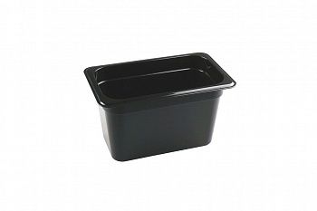 Гастроемкость RESTOLA 422101713 черная GN 1/4