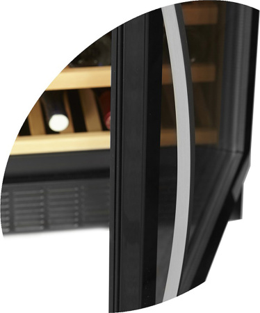 Винный шкаф Tefcold TFW200-F дверь без рамы