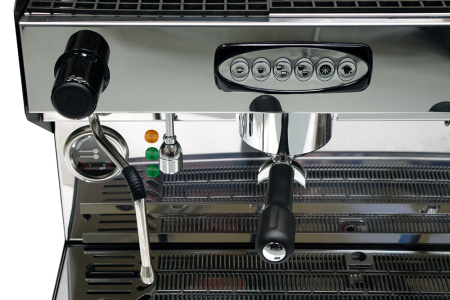 Кофемашина ACM Rounder Automatica 2 GR NERO (ACMRD002N) + high cup + cup warmer