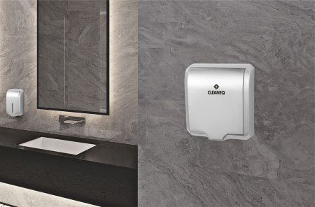 Электросушитель CLEANEQ KW-1040 для рук, шлифованная сталь