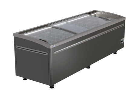 Ларь-бонета Haier GTS2100G с разделителями (серый)