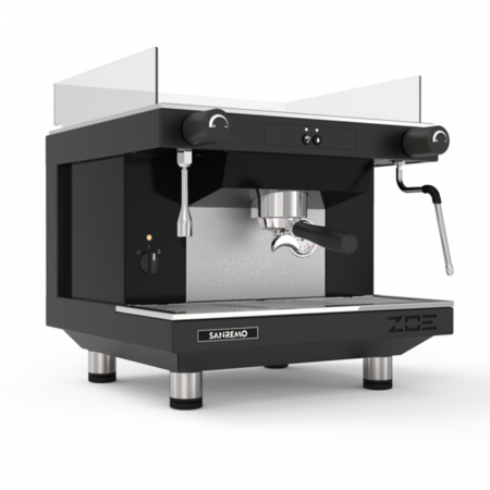 Кофемашина Sanremo Zoe 1 гр. 220В, полуавтомат, чёрная
