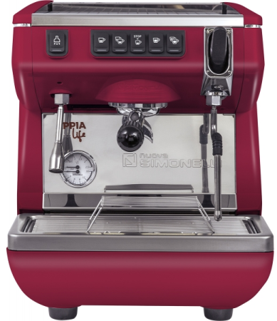 Кофемашина Nuova Simonelli Appia Life 1GR V 220V Red+High Groups