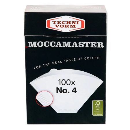 Фильтр для кофеварки Moccamaster №4 (100шт)