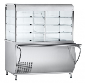 Витрина прилавок Аббат ПВВ(Н) 70М-С-ОК для холодных закусок