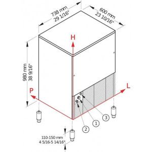 Brema VB 250A габариты