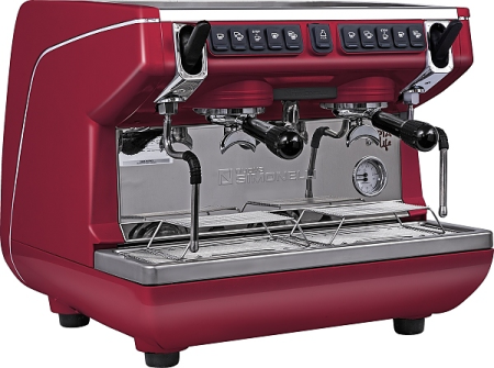 Кофемашина Nuova Simonelli Appia Life Compact 2GR V 220V  Red+Economizer+High Groups