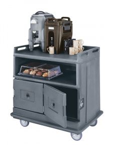 Тележка для доставки блюд Cambro MDC 24 син.-сер.