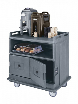 Тележка для доставки блюд Cambro MDC 24 син.-сер.