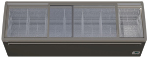Ларь-бонета Haier GTS2100G с разделителями (серый)