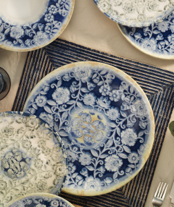 Блюдце кофейное KUTAHYA Blue Blanc BNLM01KT891310 для чашки LM01KF850A09, 120 мм