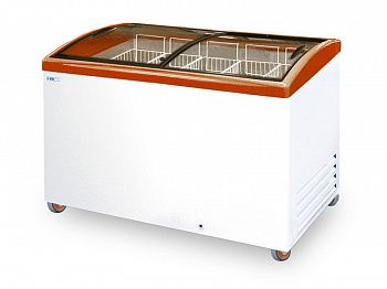 Морозильный ларь Italfrost CF 400 CT красный