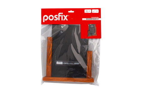 Набор с маркерной доской PosFix WOOD BASE №7 (202374)