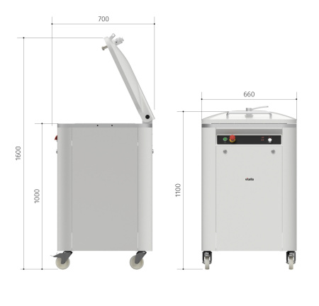 Тестоделитель Vitella SQ SA 20