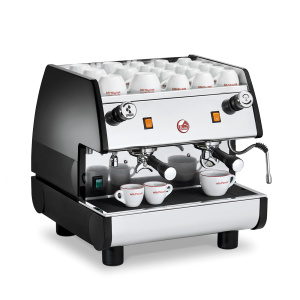 Кофемашина La Pavoni PUB2MN1598EU, полуавтомат компакт, 2 гр., черный