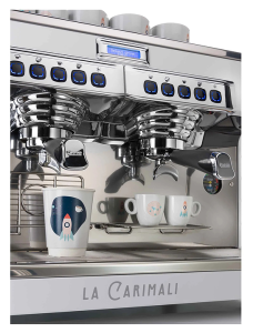 Рожковая кофемашина Carimali Bubble 2 Gr white BU-E2-H-02