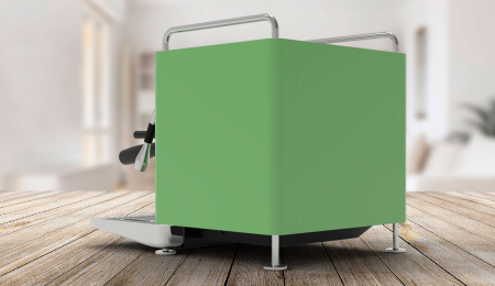 Кофемашина Sanremo Cube R Absolute 1 гр. автомат, зеленая