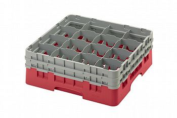 Кассета для бокалов Cambro 16S534 кр./сер.