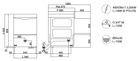 Фронтальная посудомоечная машина Compack D5037T