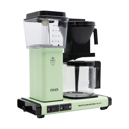 Пастельно-зеленая кофеварка Moccamaster KBG741 Select