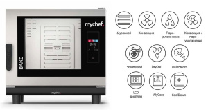 Пароконвектомат Distform MyChef Bake Pro 6 EN 600х400 (BCE6100D)
